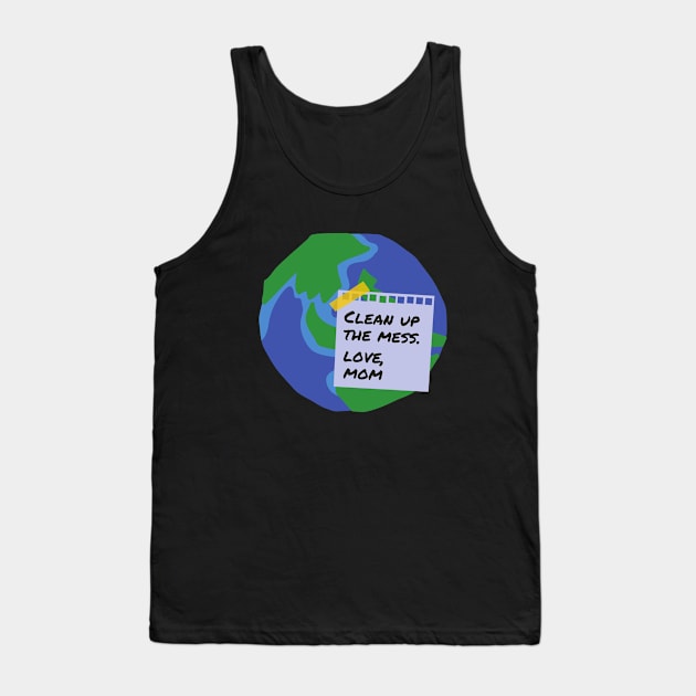 Save Mother Earth Shirt Greta Climate Change Shirt SOS Help Climate Strike Shirt Nature Future Natural Environment Cute Funny Gift Idea Tank Top by EpsilonEridani